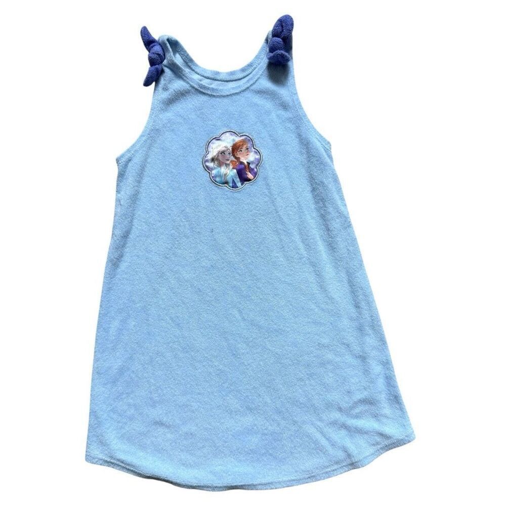 Toddler Girls Disney Frozen Anna Elsa Bathing Suit Swim Coverup - Sz 5T